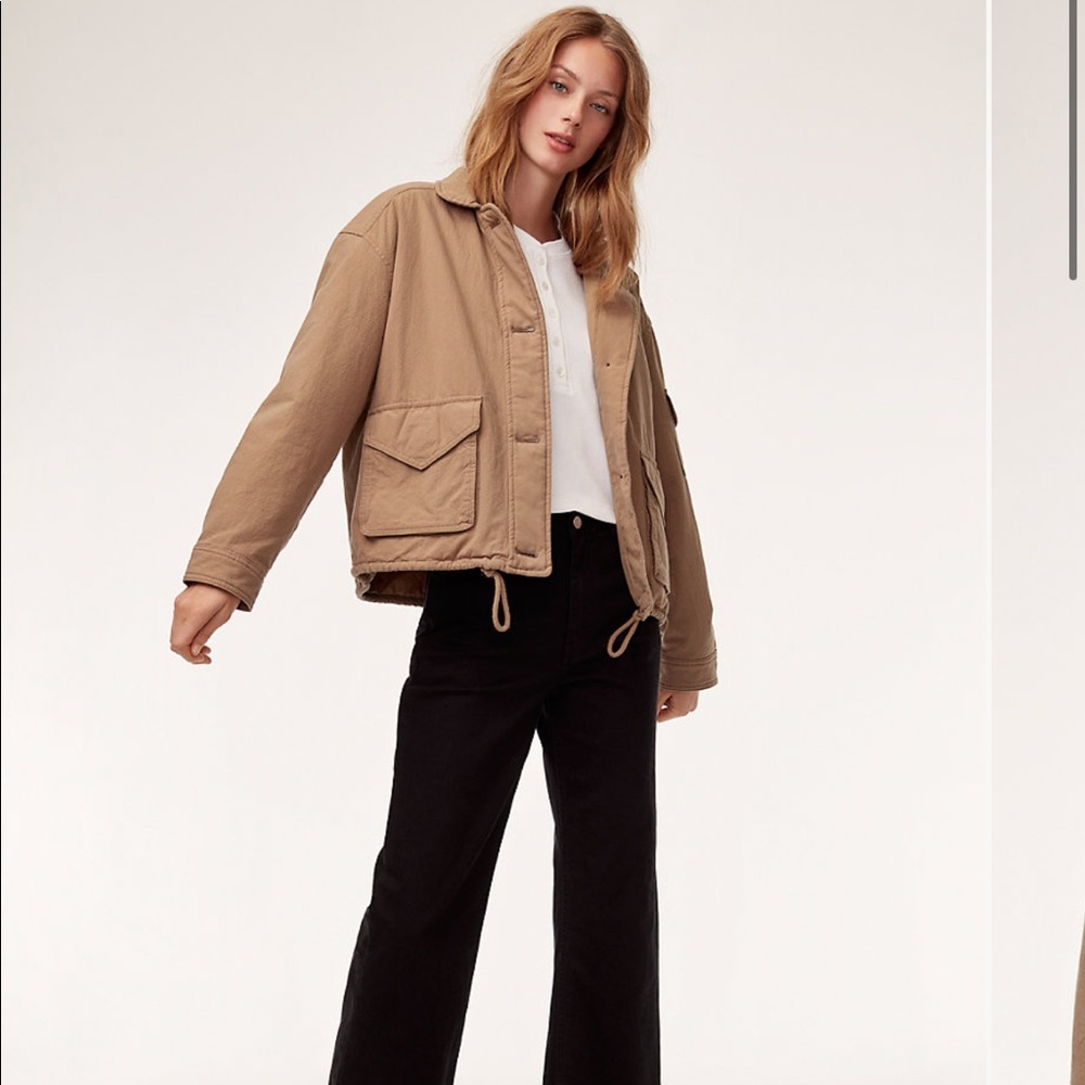 Aritzia Tan Jacket